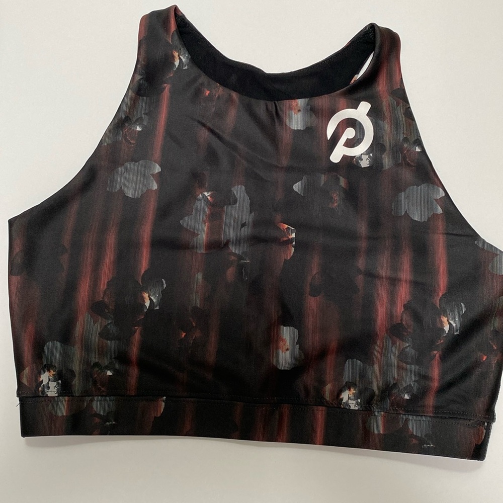 Peloton  NWT Floral Print Bra. Size Medium